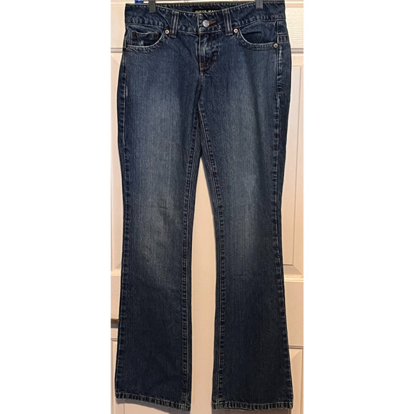 Guess Jeans Women's‎ Modele Flare Distressed Size 28 33" Inseam x 15" Waist x 8" - Picture 1 of 5